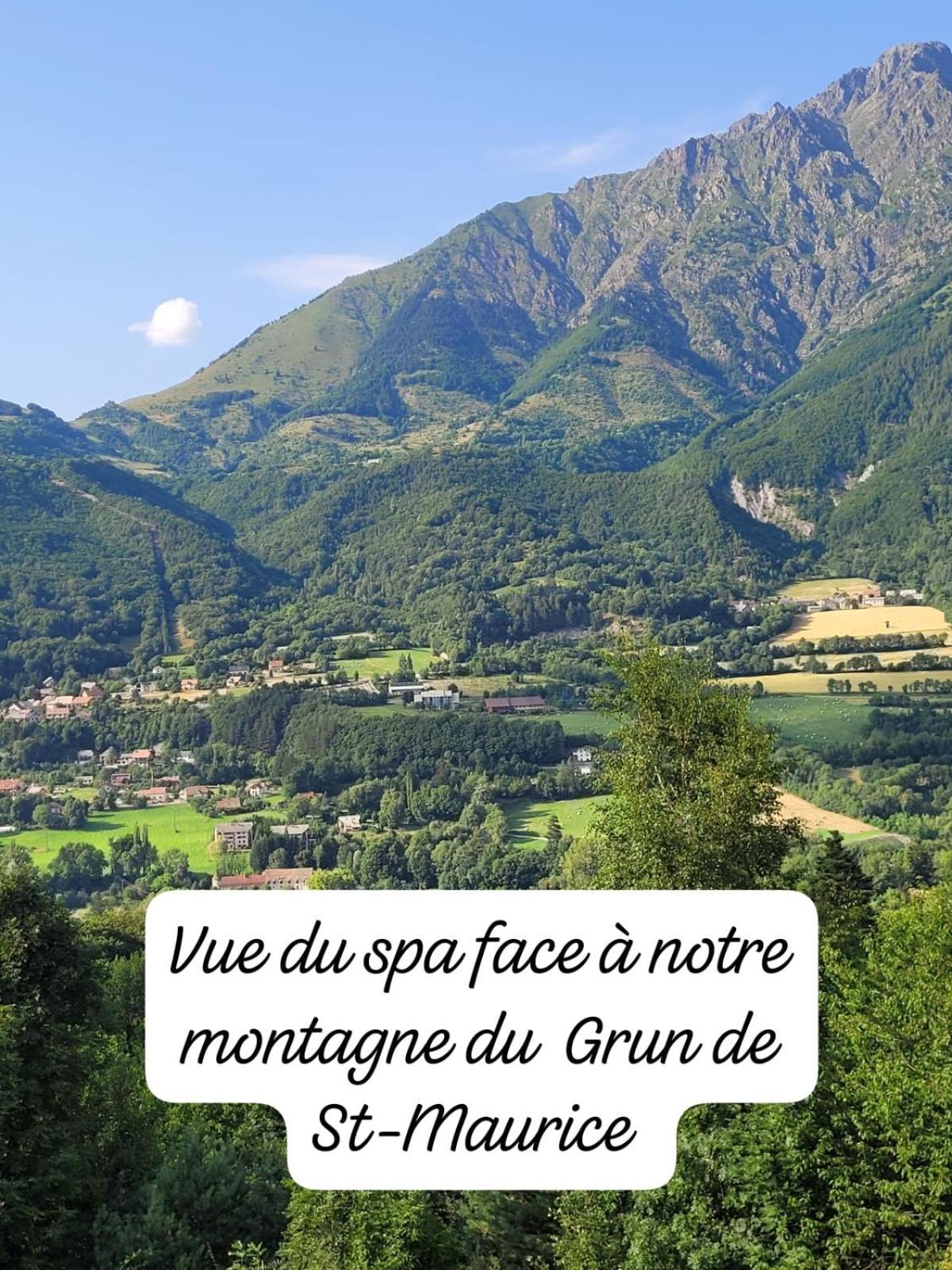 Les Clarines Perceneige - Chambre D'Hotes Vue Sur Montagne & Spa Saint-Jacques-en-Valgodemard エクステリア 写真